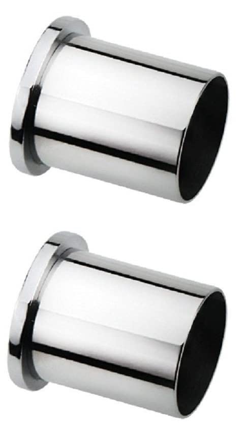 Special Heavy Wall to Wall Bracket for Stainless Steel Curtain Rod, Parda Holder and Wardrobe Rod Holder (Pack of 1 Set, Silver)-image-49