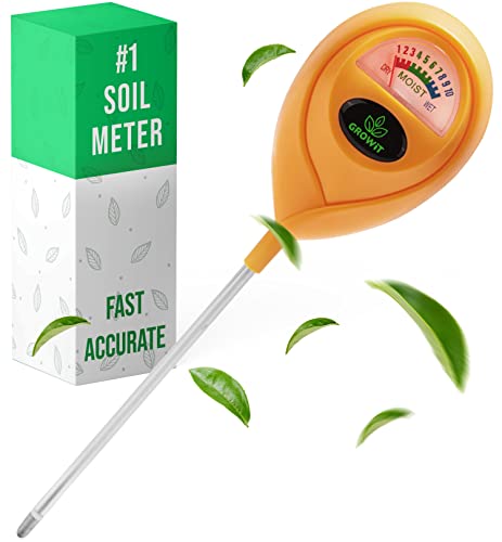 Soil Moisture Meter - Most Accurate Plant Water Meter - Easy And Fast Reading Soil Hygrometer - Plant Moisture Meter With Probe Indoor Outdoor Plants | Water Tester #TOP25