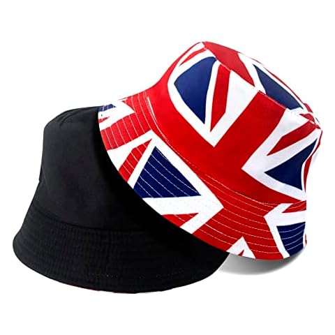 AWAVM Union Jack Bowler Hat for Celebrations Cover