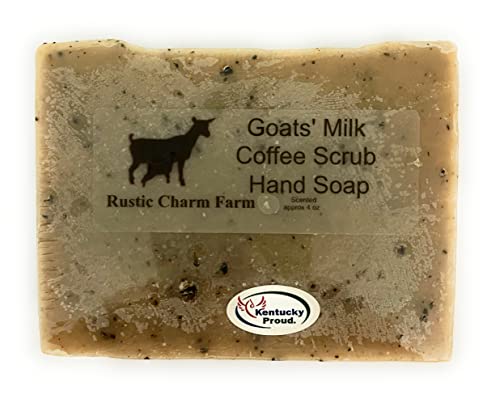 Rustic Charm Farm Goat Milk Soap (Coffee Scrub Hand Soap) #TOP15