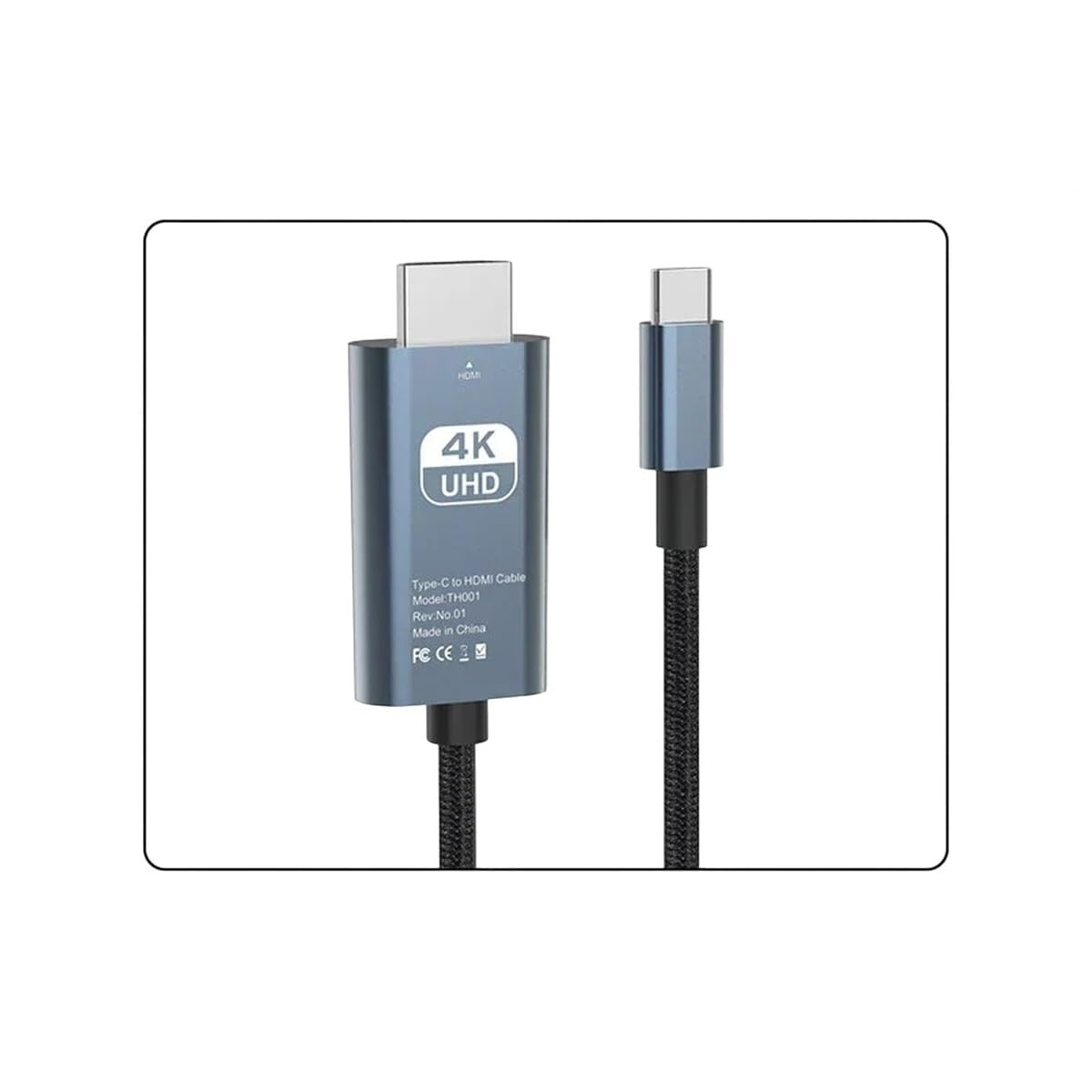 New 2026 8K HD USpB-C to HDMI-Compatible Converter C0innector Support 8K 60Hz/4K 120Hz for Switch PC TV Maicbook Pro
