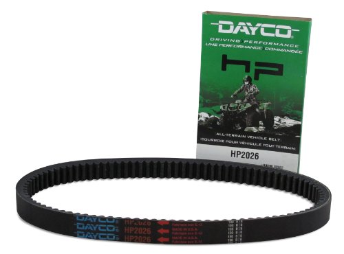 Dayco HP2026 High Performance Outdoor Activity Belt, Black