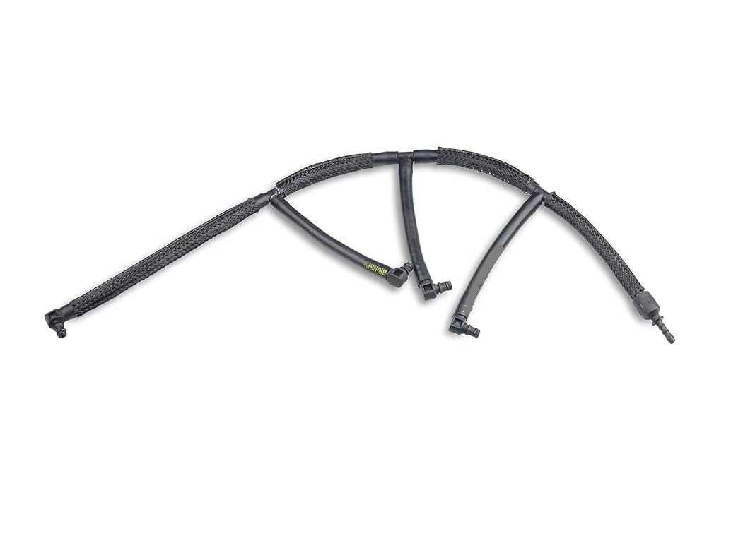 GuusCarFR Tuyau Retour Carburant Fuite VW Golf Jetta Passat 1.6 TDI 03L130235AJ 03L130235D 03L130235M | Pour A3 A1, Pour SEAT Leon II Altea XL, 03L130235AF, 03L130235P, 03L130235A