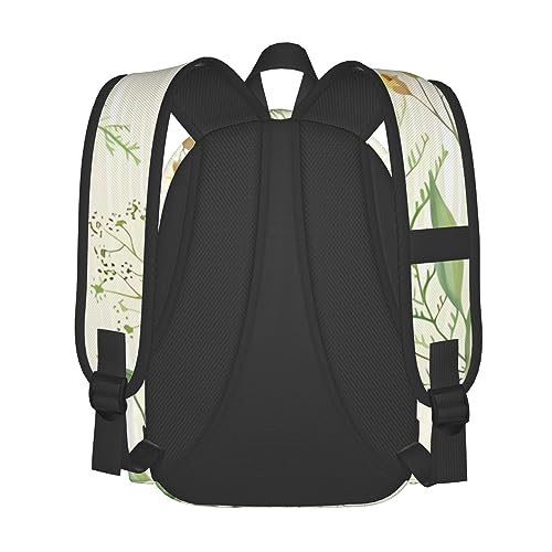 Sac à dos décontracté fleuri pour les sorties en famille