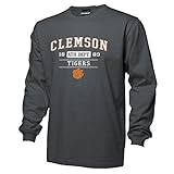 NCAA Clemson University Ouray L/S Tee, X-Large, Graphite