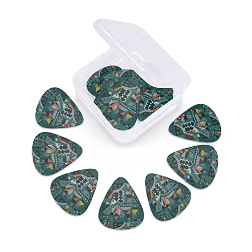 Ensemble de 12 médiators de guitare Green Animals pour guitare acoustique, guitare électrique, contrebasse, ukulélé - Les Beatles, Paul McCartney, John Lennon, RIngo Starr, George Harrison Ensemble de 12 médiators de guitare Green Animals pour guitare acoustique, guitare électrique, contrebasse, ukulélé – Image 7