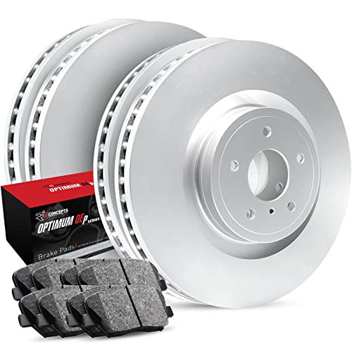 Image of R1 Concepts Front and Rear Brake Kit Fits 1994-1998 Jeep Grand Cherokee
