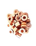 Copper Swage Stop for 1/16' Wire Rope Cable - Copper Cable Stop Sleeve for 1/16 Inch Wire Rope Swage...