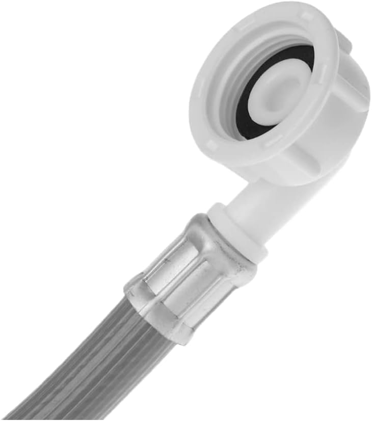 Kippen 5802X - Tuyau de charge flexible pour machine à laver et lave-vaisselle de 150 cm - Raccords avec raccord F/F de 3/4"