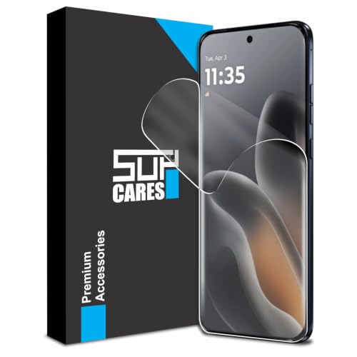 Image of SupCares TPU Anti Glare Matte Unbreakable Membrane Screen Protector for Motorola Edge 70 Fusion, Motorola Edge 70 Pro and Motorola Edge 70 Pro Plus (6.8 Inch) With Easy Self Installation Kit | Fingerprint Working | Edge to Edge Coverage