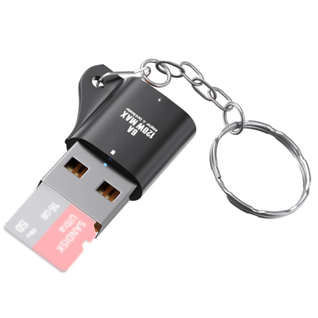 Verilux® USB to USB C 2in1 OTG Adapter & TF Card Reader for PC Laptop