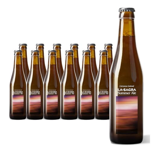 La Sagra Summer Ale. 4,4% Vol., Caja con 24 botellas de 33 cl, Total 7920 ml