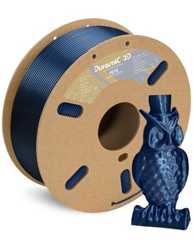 Image of DURAMIC 3D PETG Filament 1.75mm Army Blue, 3D Printing Filament 1kg Spool(2.2lbs), Army Blue Filament 1.75mm Dimensional Accuracy + /- 0.05 mm Non-Tangling Non-Clogging Non-Stringing