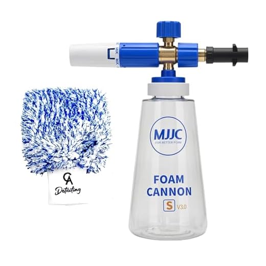 What soap to use in greenworks pressure washer MJC Snow Foam Cannon with Wash Mitts Kit