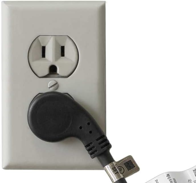 Lіmіtеd Stосk SF Cable 2ft 16/3 AWG Ultra Low Profile NEMA 5-15P Right Angle to NEMA 5-15R Power Cord