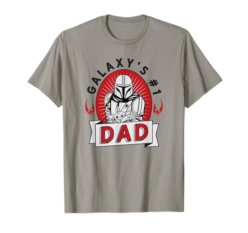 T-shirt Mandalorian Galaxies Best Dad : honorez le héros de votre enfance