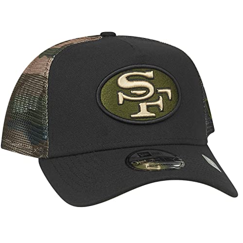New Era Snapback Trucker Cap San Francisco 49ers Wood Camo - vue 3