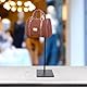 iplusmile Halter Rack Display - 2 Stück Verstellbarer Handtaschenständer - Edelstahl Handtasche Stahlständer für Tasche Hüte Brieftasche Requisiten