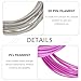 Beaupretty 3D Printing Pen Filament Refills 1.75mm High-Temperature Pcl Material 5-Meter 20-Color Bundle Compatible with 3D Pens for Precise Crafting and Industrial Use