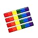 PT Decals 4 UNIDS 90x15mm Suave Flexible Epoxi Silicona Arco Iris Lesbianas Orgullo Gay Bandera Emblema Pegatinas Calcomanías para Vehículo Auto Coche Motocicleta Casco Decoración del hogar