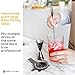 13 Piece Black Bar Set Cocktail Shaker Set with Mixing Glass - Premium Mixology Bartender Kit and Cocktail Set for Drink Mixing - Perfect Bar Kit for Home with Drink Shaker, Bar Tools & Recipe Book