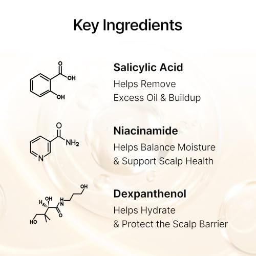 GROWUS Sea Salt Scalp Exfoliator Scrub - Salicylic Acid, Niacinamide, Dexpanthenol, Exfoliating, Deep Cleansing for Itchy, Oily, Greasy Roots and Scalp, No Paraben and Sulfate (4.23 Oz / 120g) - Image 5