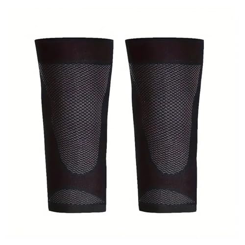 RSHuiOUXX 1Pair of Knee Sleeve for Running Weightlifting Breathable Stretchy Knee Brace Unisex Tennis Knee