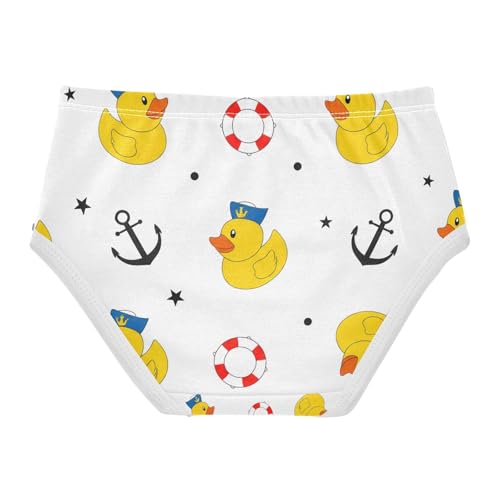 Cute Duck Navy Anchor Toddler Girls's Underwear 2T 202c17562