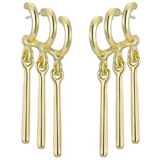 Emibele Zoro Pendientes Colgantes de Garra para Mujer y Hombre - Regalo de Joyería para Anime Lover Fans Aficionado, Oro | Ya disponible en tu tienda friki favorita! En mundofriki.es!