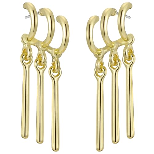 Emibele Zoro Pendientes Colgantes de Garra para Mujer y Hombre -