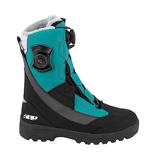 509 Women's Raid Double BOA Snowmobile Boot (Emerald - 9)