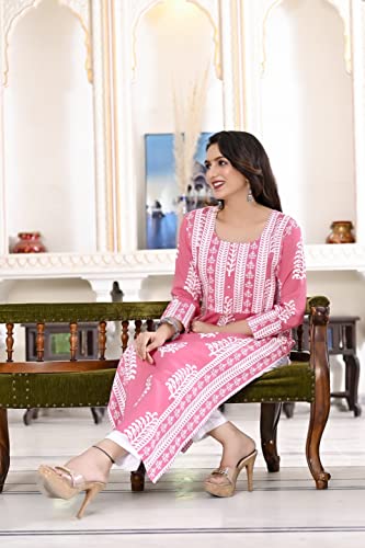 Image of ANNI DESIGNER Women's Rayon Regular Fit Kurta