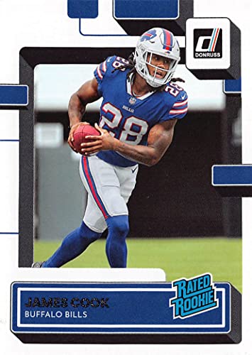 2022 Panini Donruss Rated Rookie 315 James Cook Rookie Card