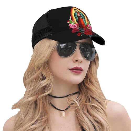 Gorra beisbolera Virgin Mary Our Lady of Guadalupe ajustable miniatura 5