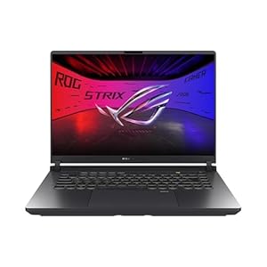 ASUS ROG Strix G16 G615LW-RV190W 16 Zoll FHD Plus 165Hz Laptop, Intel Core Ultra 9 275HX, 32GB DDR5, 1TB SSD, NVIDIA GeForce RTX 5080 16GB, Windows 11 Home, AZERTY-Tastatur