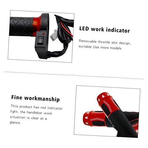 Guidon chauffant électrique réglable avec interrupteur positions moto - 3