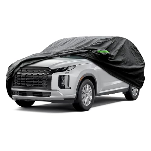 Image of Proadsy Custom Fit 2020-2025 Hyundai Palisade Car Cover Waterproof Outdoor | UV-Blocking Waterproof With Soft Lining Prevents Leaks & Scratches. Perfect For Sunny, Snowy Outdoor Parking, Garage Storage