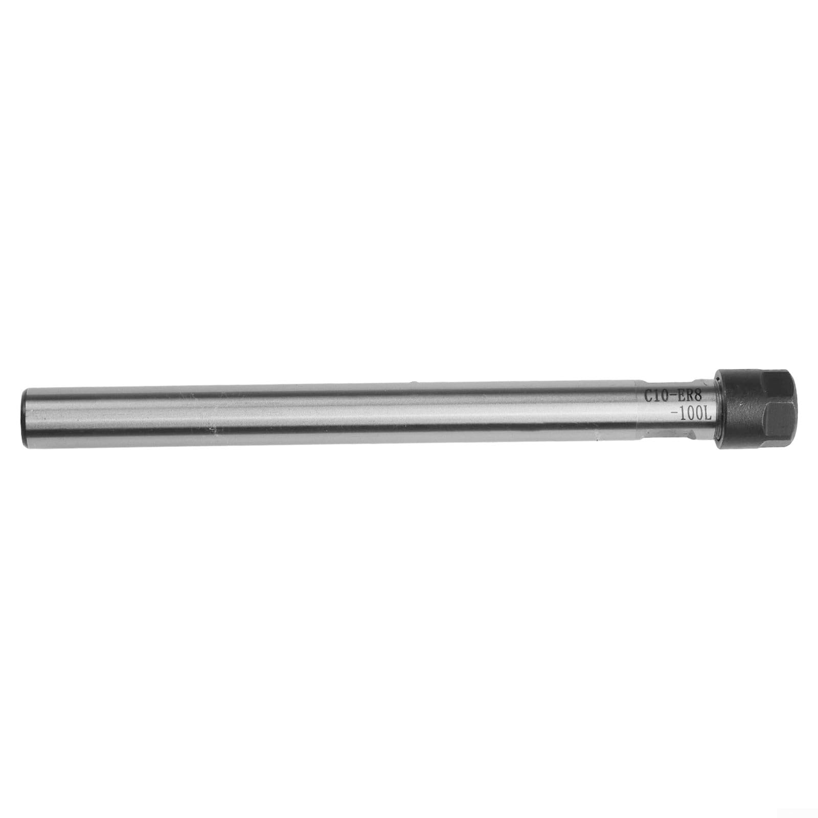 ER8 Spannzangenhalter C10 ER8A 100L mit 7-teiligem ER8 Spannzangen-Set, 2–5 mm, für CNC-Fräsen Bohren Schleifen