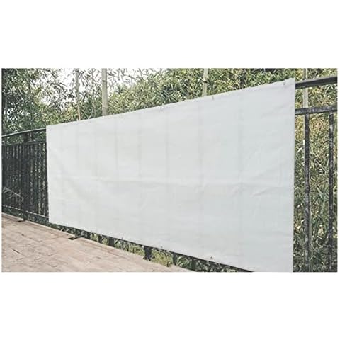 LIANGJUN Sunscreen Fabric Sunshade Net, Outdoor Heavy Duty Sunblock Shade Cloth With Grommets, Commercial Residential Decorative Fences, Custom Size (Color : A, Size : 80x180cm) Cover