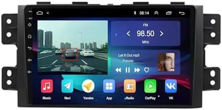 Car Radio for KIA Borrego Mohave 2008-2016 Android 15 9 Inch Car Screen with Wireless Carplay Android Auto For, 4 core 2G+64G