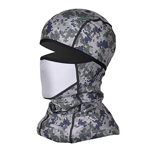 QIANWEIXI Nahtlose Bandanas Winter Warm Outdoor Sport Ski Snowboard Gesichtshals Windkappe wasserdichte Polizei Radfahren Sturmhauben Hut Gesichts-Farbe: 2