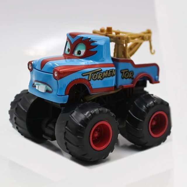 Flmenunu Juguete de coche de película a escala 155 Die-Casting Car Metal Alloy Boy Kid Toy (Big Wheel Mater 02)