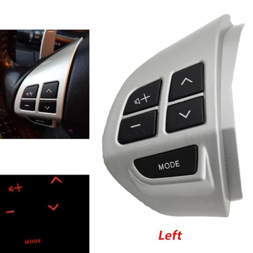 Volante con botón control compatible con Mitsubishi Lancer 2007-2014 izquierdo 6