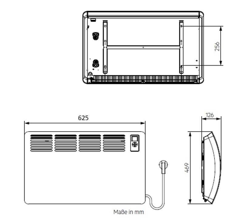 AEG casa Technik 236532 parete Termoconvettore WKL 755 per | WhichOne