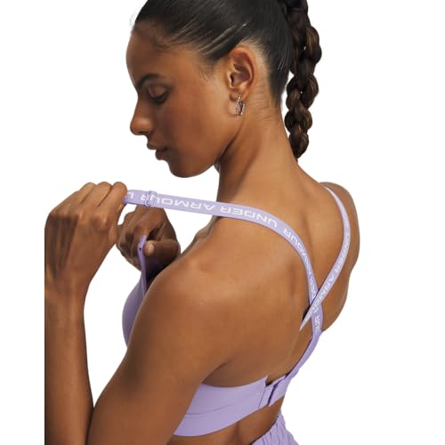 Image of Under Armour Women's Armour Mid Heathered Sports Bra