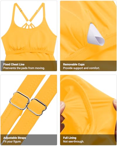 Image of Holipick Womens Tankini Swim Top No Bottom