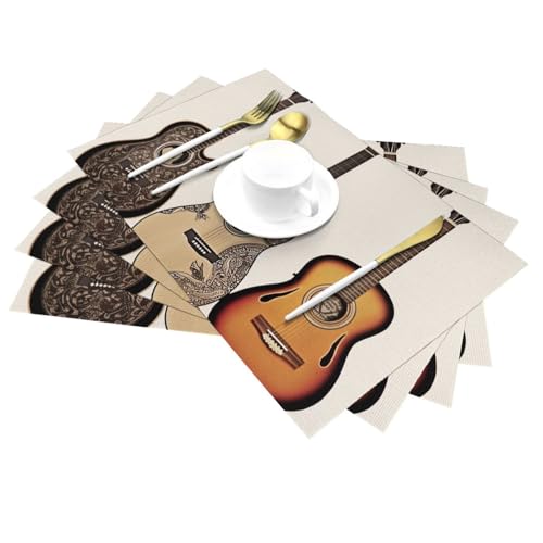 Sets de table en PVC lavables et antidérapants pour cuisine - 4
