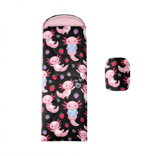 Feelyou Bolsa de Dormir para Niños con Protección para Clima Frío, 3 Estaciones, para Camping y Mochilero miniatura 1
