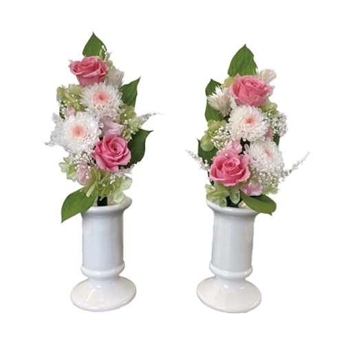 プリザーブドフラワーアレンジ[綾香/桃]春日部市 シュガーパイン