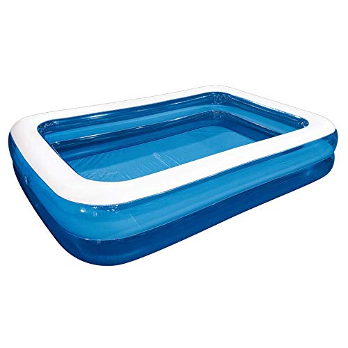 Preisvergleich Produktbild Jnzr Aufblasbare Schwimmbecken Groß Adult Planschbecken Zwei-Schicht Eindickung PVC Ozean Ball Pool Kinderspielzeug Familie Lounge Pools,200×150×50cm